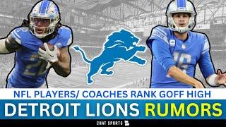 Detroit Lions News: Jared Goff Top 5 QB, Lions Super Bowl Roster + Levi Onwuzurike