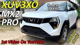 NEW 2024 MAHINDRA XUV3XO MX2 PRO | XUV3XO MX2 PRO@8.99 LAKHS | BEST VARIANT OF XUV3XO MX2 PRO REVIEW