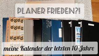 FAZIT  10 Jahre Kalender | Bullet Journal | Wochenplaner