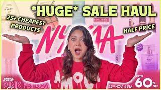 *HUGE* Nykaa Pink Friday Sale Haul At 60% OFF! 30 BEST Products & Discounts️ | ThatQuirkyMiss