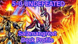 1st Place Undefeated Salamangreat Deck Profile 2024