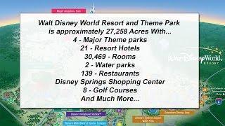 How Big Is Walt Disney World?