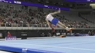 Shane Wiskus  - Floor Exercise  - 2024 Xfinity U.S. Championships -  Senior Men Day 2