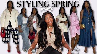 SPRING 2024 TRENDS HAUL + OUTFIT INSPO