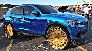 Whips By Wade | Certified Summer Car Show 2024 | Atlanta, GA | Big Rims, Donks, Amazing Cars Part3