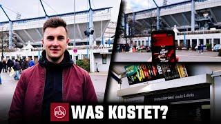 Ticket, Essen, Anreise  Was kostet ein Stadionbesuch im Max-Morlock-Stadion vom 1. FC Nürnberg?