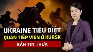 Quân tiếp viện Nga bị tiêu diệt gần Rylsk, lửa cháy rực trời đêm | 60 Giây Tinh Hoa TV