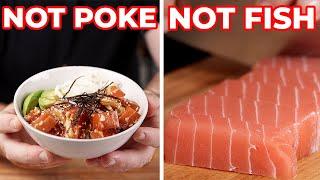 No ONE would know this Poke Bowl doesn't have REAL FISH