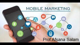 Types of Mobile Marketing