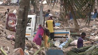 Hundreds left homeless in Ghana after Liberian camp razed | REUTERS
