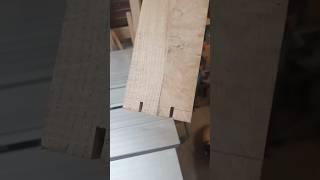 Mitre splines without jig. On table saw