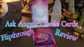  Oracle Deck Flipthrough and Review  Ask Angels Oracle Cards