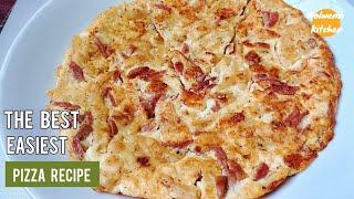 The Best Easiest Pizza Recipe | Easy Pizza Recipe | Nolwenn Kitchen