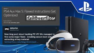 PSVR Hacked by fail0verflow