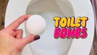 Unleash the Cleaning Power of Toilet Bombs!  The Best Toilet Bomb Recipe EVER!