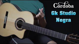 Trên tay cây Guitar classic Cordoba Gk Studio Negra Chính hãng Tây Ban Nha