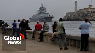 Russian warships arrive in Cuba amid rising tensions with West