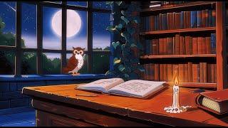 a night at the sleeping magic school dormitory ️ fantasy playlist