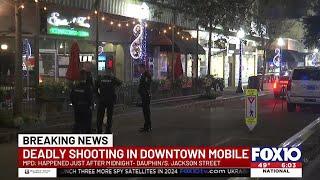 19-year-old man shot and killed on New Years Day in downtown Mobile