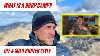 Hunting DIY Drop Camp Style is the real deal adventure…but it’s definitely NOT for everyone!