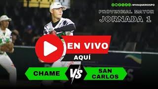 Chame vs San Carlos - Jornada #1 Torneo Provincial Mayor 2/2