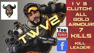 Apex Legends™ TWV2* 1v3 clutch! Mirage