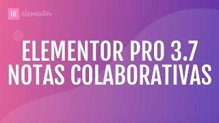 Novedades Elementor PRO 3.7 – Notas colaborativas, botón de Stripe y más capacidades dinámicas