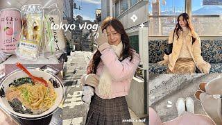 TOKYO VLOG winter in japan, lots of food, mt.fuji fail, shibuya & omotesando, holiday gift shopping