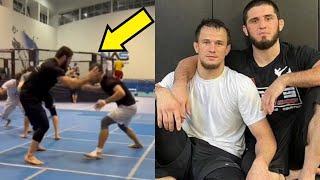 ISLAM MAKHACHEV VS USMAN NURMAGOMEDOV TRAINING FOOTAGE