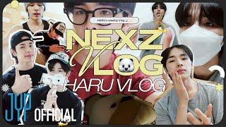 [NEXZ(ネクスジ) VLOG] HARU VLOG | HARUの1日‍ #1 | 料理もして‍サプライズバースデープレゼントと読書にハマった日常