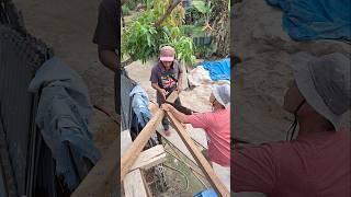 wood cutting tricks for pyramid roofs..