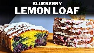 LEMON BLUEBERRY LOAF CAKE » Easy Bread Recipe for Delicious Dessert or Breakfast