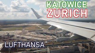 Katowice (KTW) - Zurych (ZRH) | Lufthansa | Embraer 190 | Airbus A319 | Ekonomiczna | Trip Report