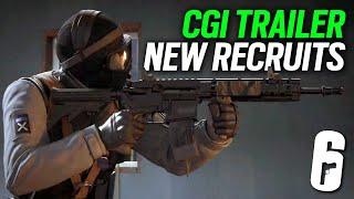 CGI Trailer Recruit Remaster Striker and Sentry - Operation New Blood - 6News - Rainbow Six Siege