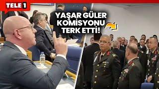 "'Mustafa Kemal'in askeriyim' diyebiliyor musunuz' sorusu Bakan Güler'i Komisyon'dan kaçırdı!