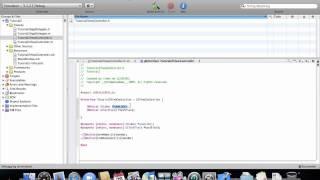 xcode tutorial #2 part 3/3 : IBActions and IBOutlets