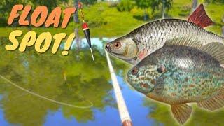 Russian fishing 4- Float fishing , Seversky donets river / 35 minute -30 fishes