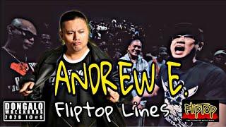 ANDREW E. aka POOCH & DONGALO - FlipTop Artists Famous BARS | FlipTop Battles
