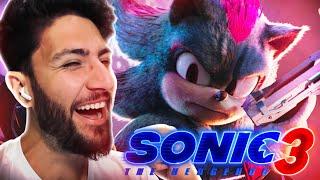 HE HAS THE GUN!! - SONIC MOVIE 3 TRAILER 2 REACTION