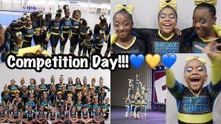 EP. 21 "I'M GOING TO BE NERVOUS" DIVINE CHEER AT COMPETITION!!!