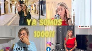 YA SOMOS 1000 / Saludos muy especiales/ Lasaña casera