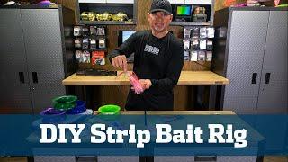 How To Make You Own Strip Bait Rig - Rigging Station - Easy Rig For More King Mackerel & Wahoo