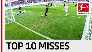 Top 10 Misses 2016/17 Season - The Best Bloopers from Lewandowski, Müller, Aubameyang & Co.