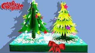 Easy Christmas tree ideas\ X mas tree craft\Christmas gift\paper tree\Christmas home decor\DIY