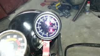 WSK in Garage ( obrotomierz AutoGauge )