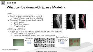 HACARUS Webinar Series: Deep Learning and Sparse Modeling
