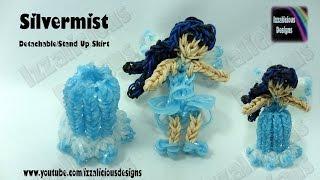 Rainbow Loom - Silvermist Fairy Action Figure/Charm - © Izzalicious Designs 2014 -Gomitas