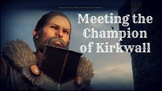 Dragon Age: Inquisition - Meeting Hawke the Champion of Kirkwall