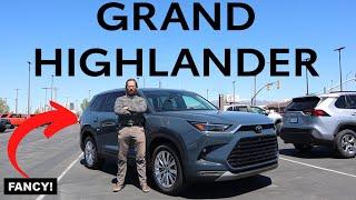 2024 Toyota Grand Highlander Platinum: Toyota Makes Luxury Cars?