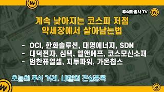 2022/06/18[주식거래]oci,한화솔루션,대명에너지,SDN,대덕전자,심텍,엘앤에프,코스모신소재,범한퓨얼셀,지투파워,가온칩스